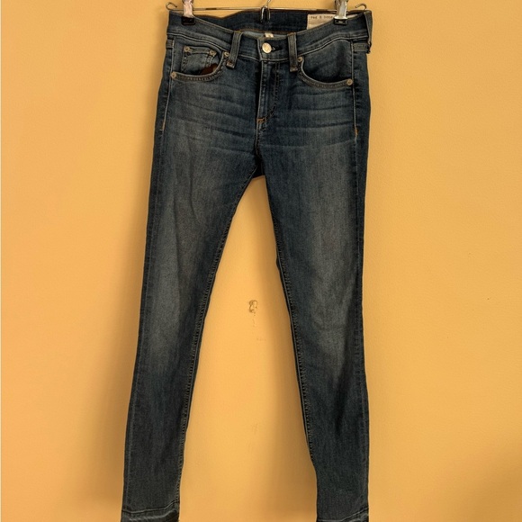 rag & bone Denim - rag & bone Blue Skinny Jeans